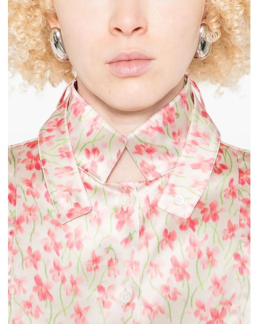 Loewe Pink Printed Shirt