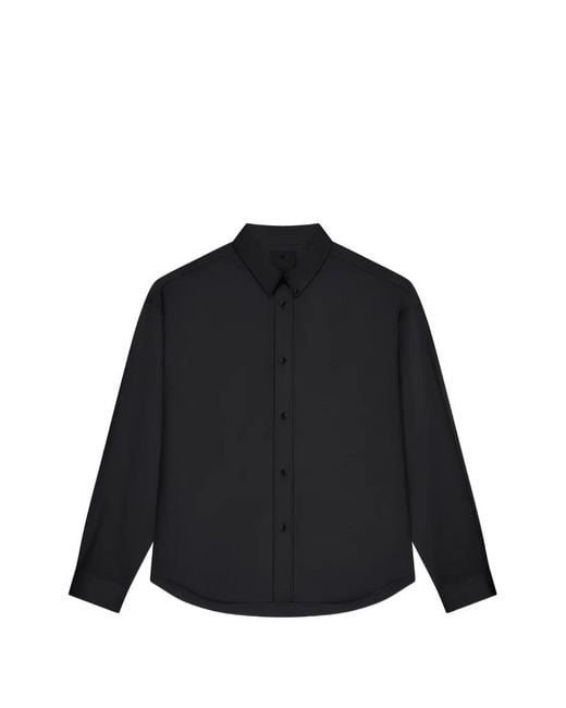 Givenchy Black Buttoned Long-Sleeve Shirt for men