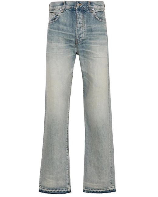 Vaqueros Rectos Con Dobladillo Release Amiri de hombre de color Blue