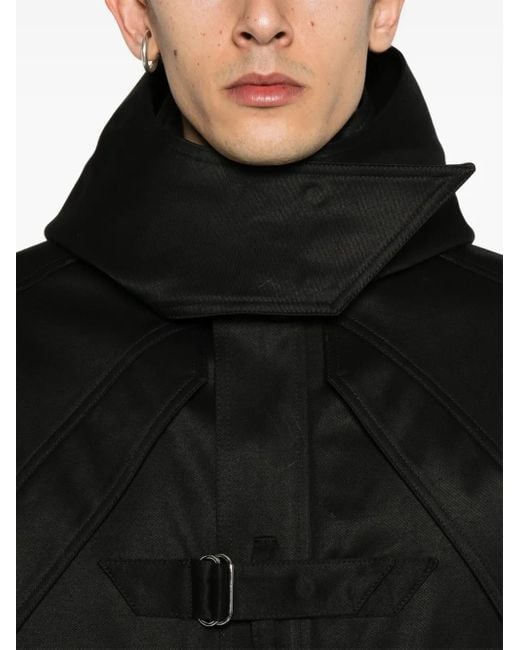 Giacca Con Tasche di Mugler in Black da Uomo