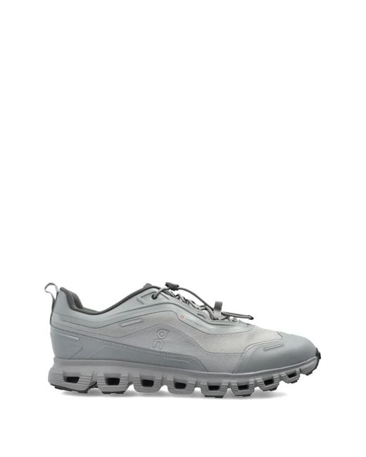On Shoes Gray Waterproof Sneakers for men