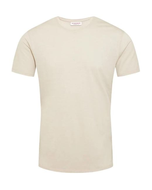 Orlebar Brown White Ob-T Merino T-Shirt for men