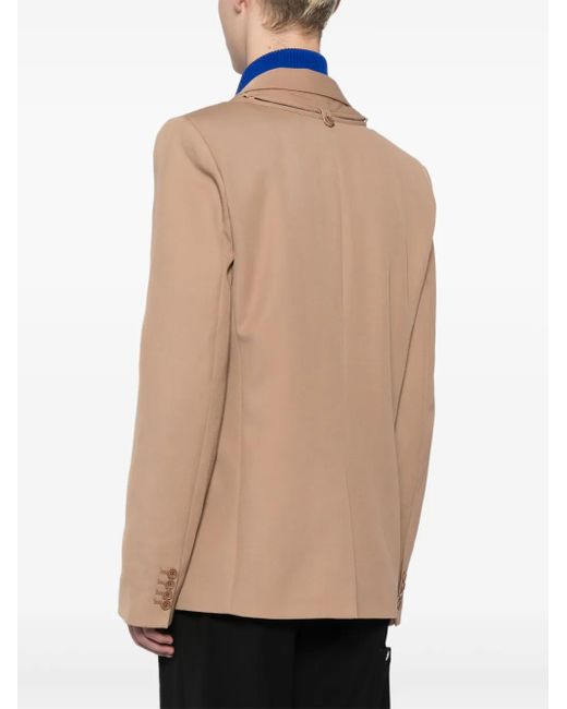 BOTTER Natural Single-Breasted Blazer for men