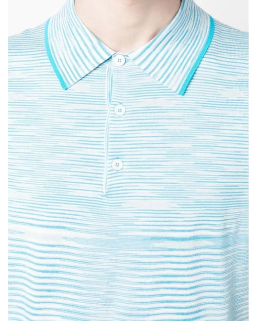Polo di Missoni in Blue da Uomo