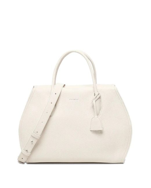 Coccinelle Natural Medium Lord Top-Handle Bag