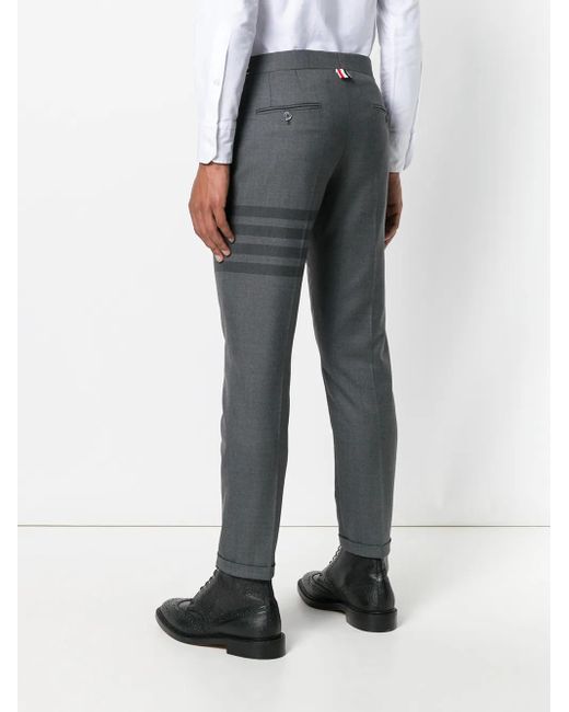 Thom Browne Multicolor 4-bar Skinny-fit Trouser for men