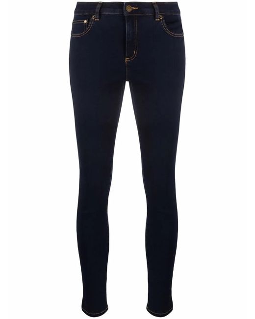 MICHAEL Michael Kors Blue Mid-Rise Skinny Jeans