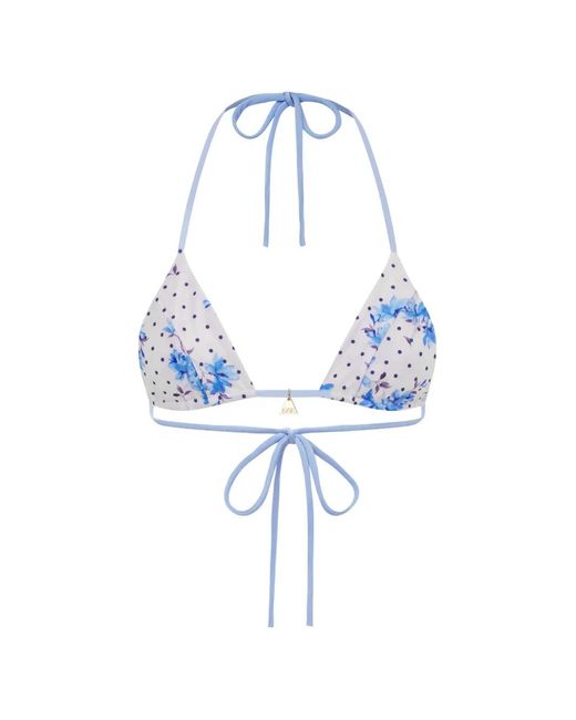 FAE SWIM Blue Honey Bikini Top