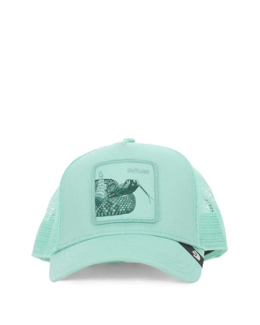 Goorin Bros Green Animal-Patch Trucker Cap for men