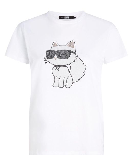 Karl Lagerfeld Ikonik 2.0 Karl Logo Printed T-Shirt