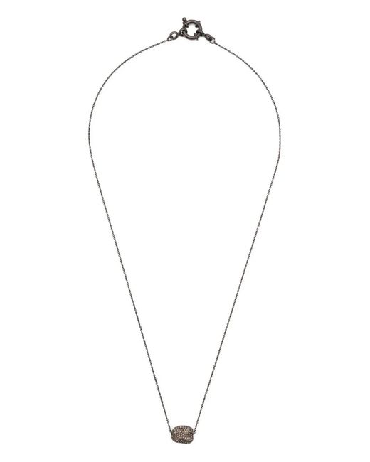 KUNDO Blue Halskette Mit Diamant-Pavé