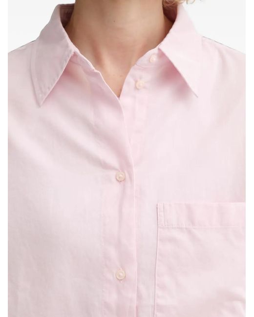 Marc O' Polo White Chest-Pocket Shirt