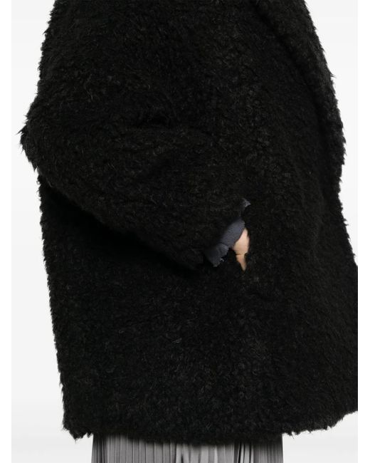 Blanca Vita Black Chary Coat