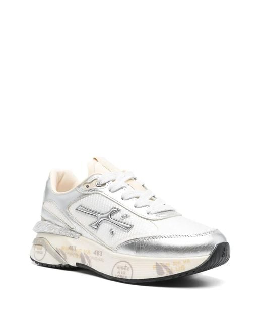 Premiata White Moerund 6993 Sneakers