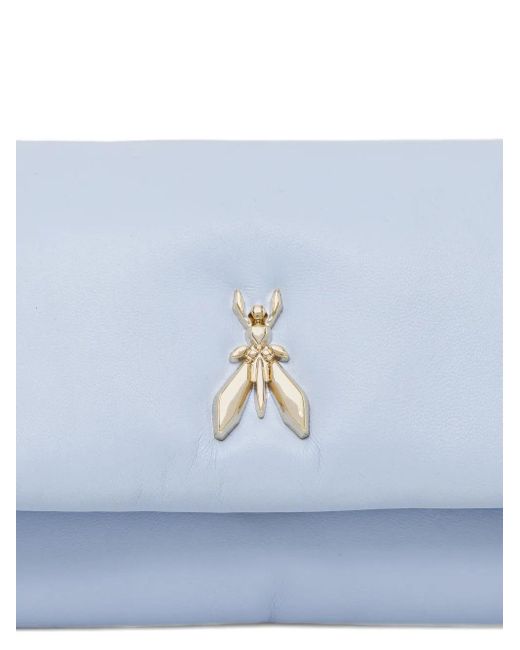 Patrizia Pepe Blue Logo-plaque Cross Body Bag