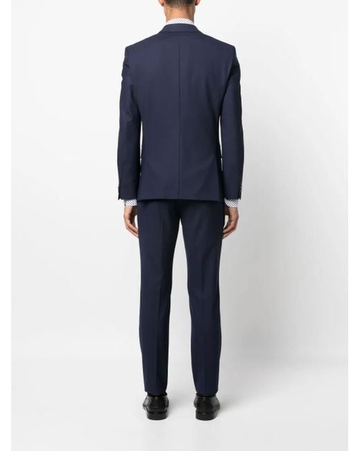 HUGO Blue Single-Breasted Suit Set for men