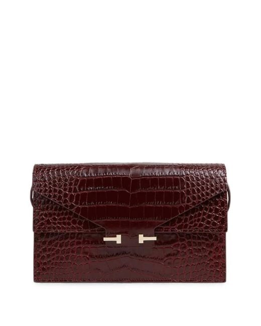 Borsa A Tracolla di Tom Ford in Purple