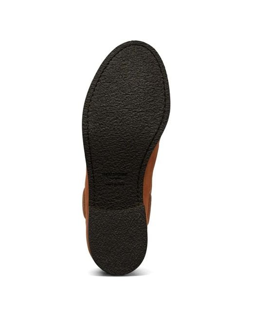 Thom Browne Brown Suede Brogue-Detail Boat Shoes for men