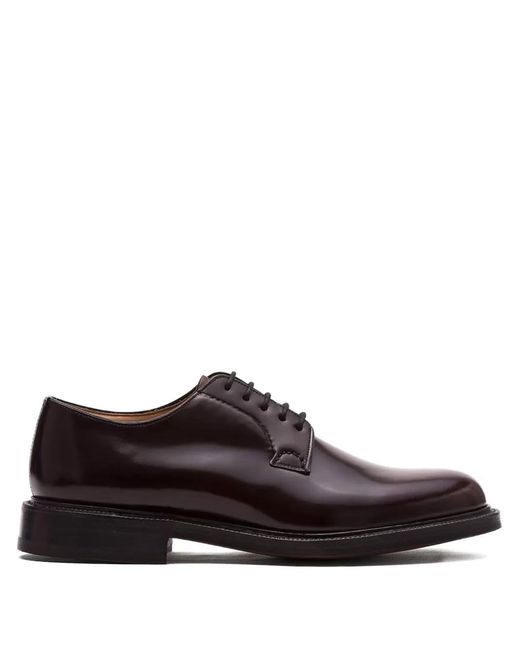 Church's Brown Leather Derby Shoes for men