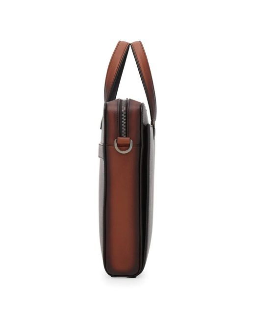 Portadocumenti Gancini di Ferragamo in Brown da Uomo