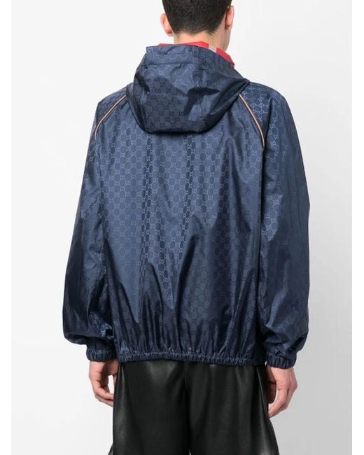 Gucci Jack Met Capuchon in het Blue voor heren