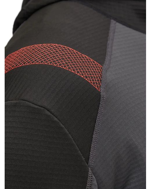 La Sportiva Gray Zip-Up Hoodie for men