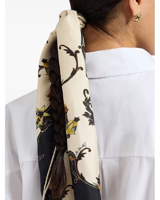 LaDoubleJ Metallic Diamond Scarf