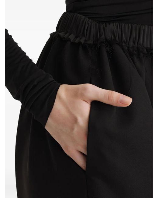2310 STUDIO Black Hose mit weitem Bein