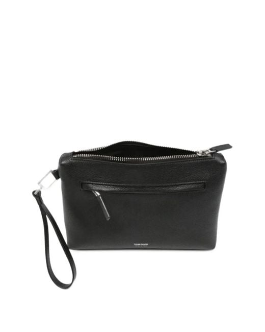 Clutch di Tom Ford in Black da Uomo