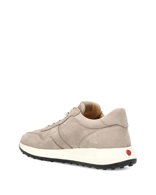 Tod's White Suede Logo-Detail Sneakers for men