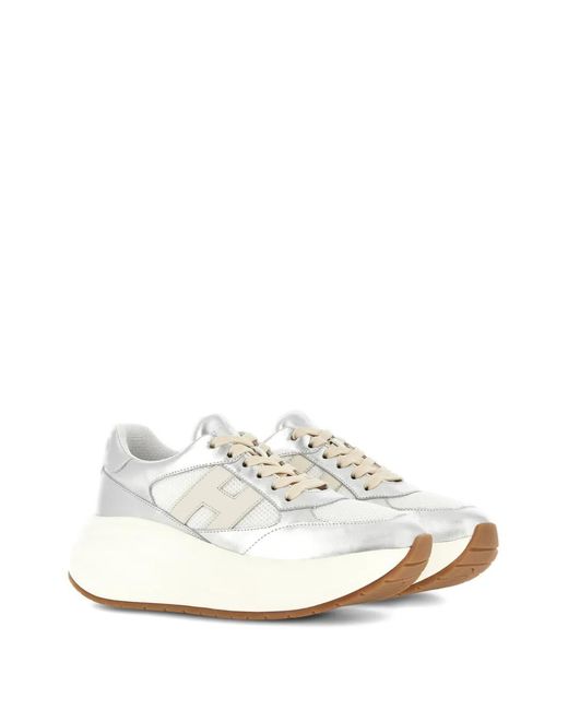 Hogan White Shoes,