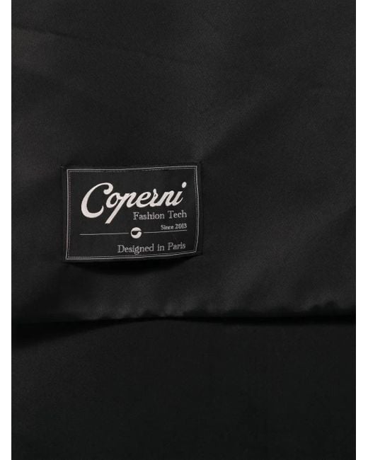 Coperni Black Satin Pashmina