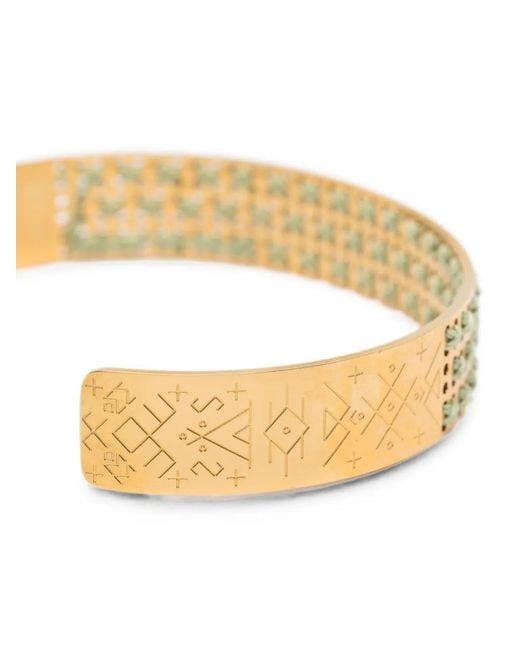 L'EIGHT STUDIO Metallic Engraved Cuff Bracelet