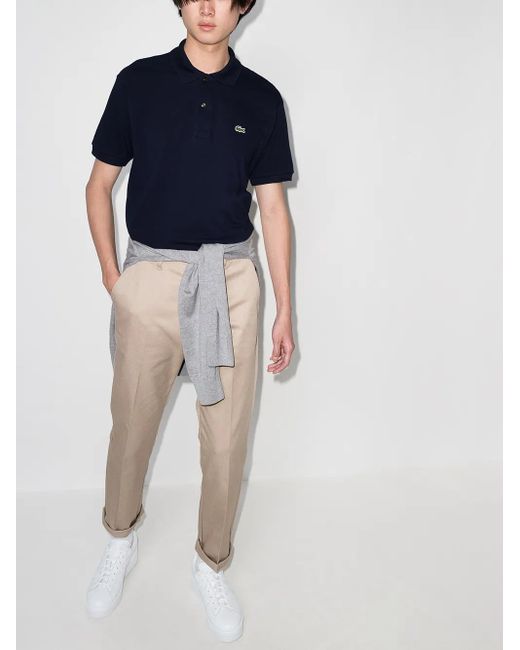 Lacoste Blue L.12.12 Original Polo for men