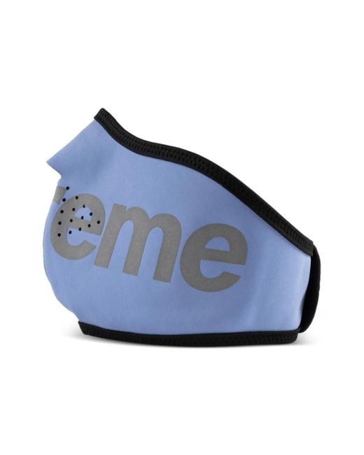Supreme Blue Logo Windstopper Face Mask