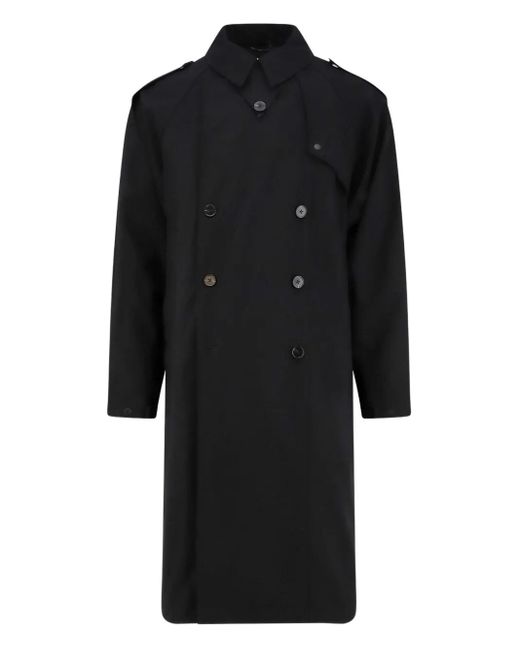 Manteau À Boutonnière Croisée Paltò pour homme en coloris Black