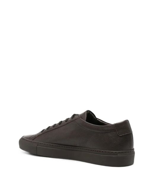 Common Projects Gray Leather Sneakers for men