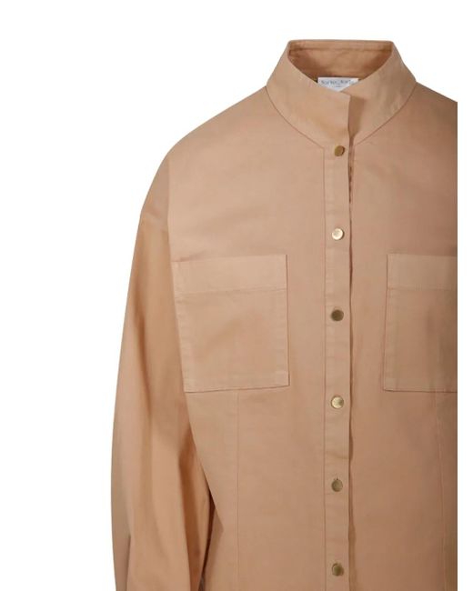 Forte Forte Brown Utility-Style Shirt
