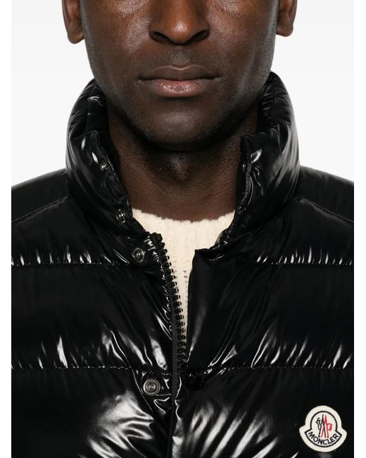 Moncler Black Tibb Padded Gilet for men