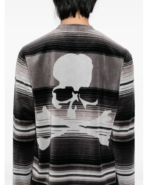 メンズ MASTERMIND WORLD ベルベット Tシャツ Black