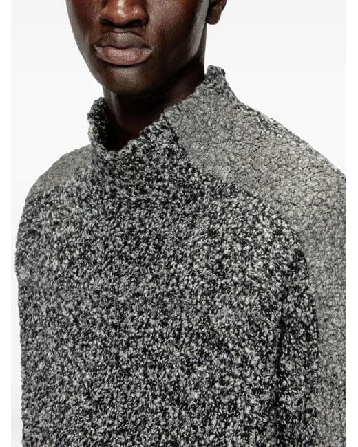 DIESEL Gray Turtlenecks for men