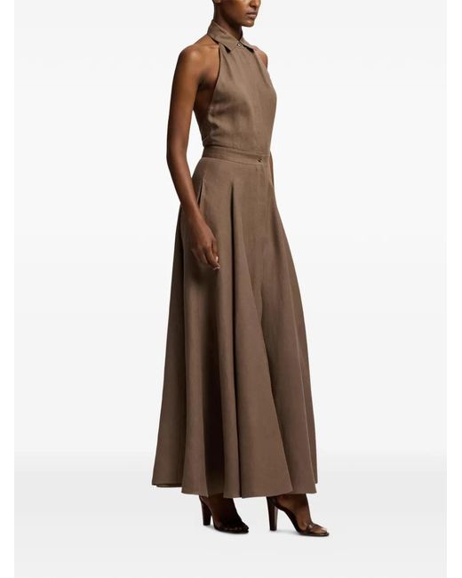 Ralph Lauren Natural Eldred Maxi Dress
