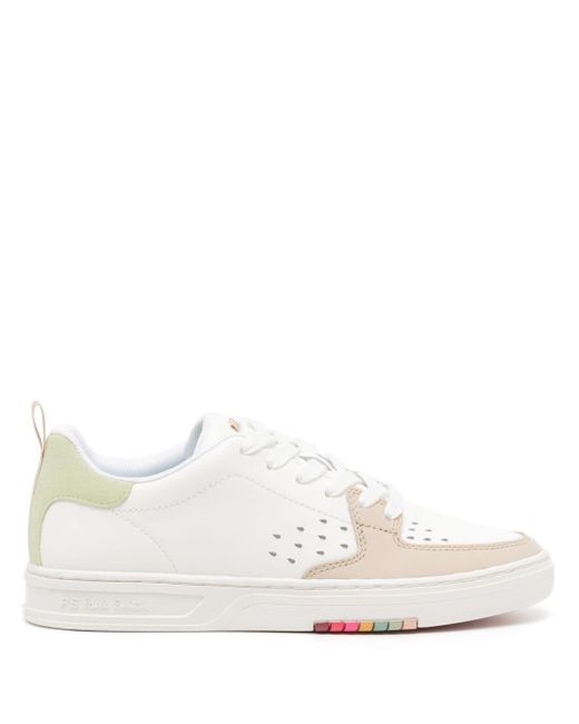 Paul Smith White Cosmo Leather Sneakers