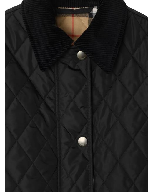 Burberry Black Quilted Jacket