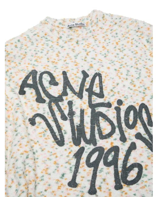 Jersey Estampado Acne de hombre de color White