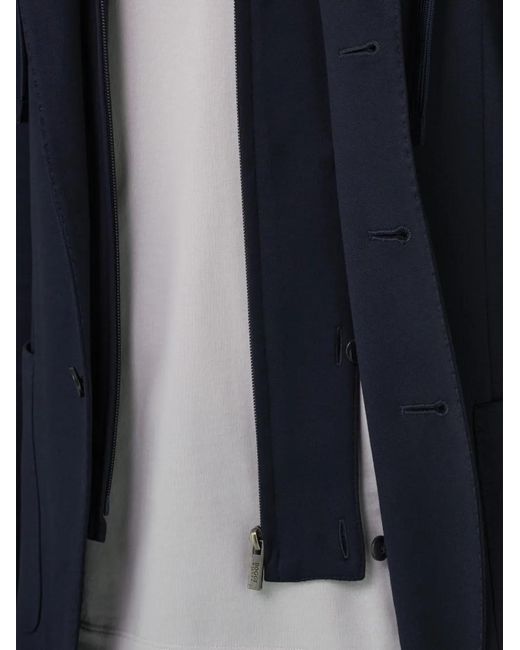 Boggi Blue Madison Sweatshirt Jacket for men