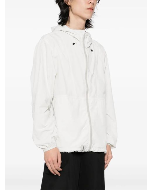 Chocoolate White Panelled Jacket for men