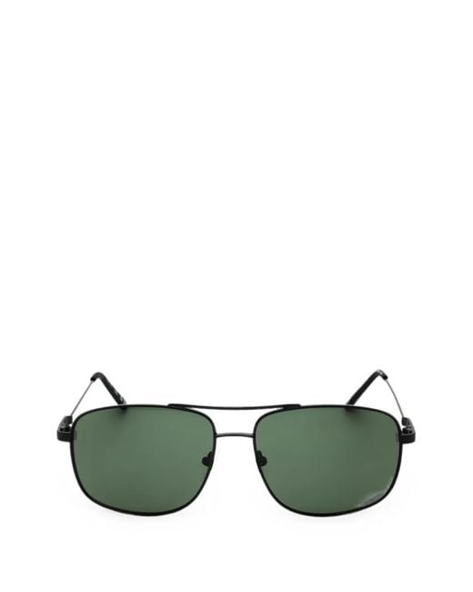 Kenneth Cole Green Rectangle-Frame Sunglasses for men