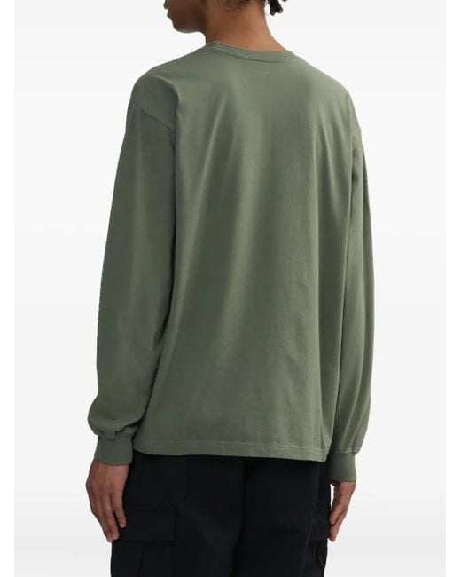 Neighborhood Green Cactus-Print Long-Sleeve T-Shirt for men