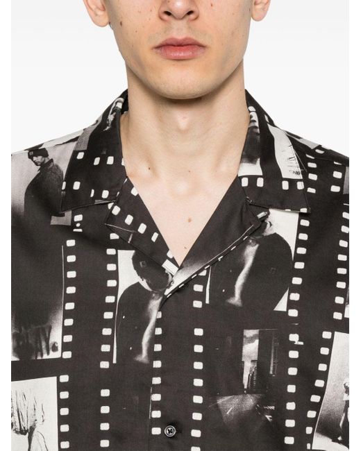 Camicia con stampa Photo Strip di Carhartt in Black da Uomo